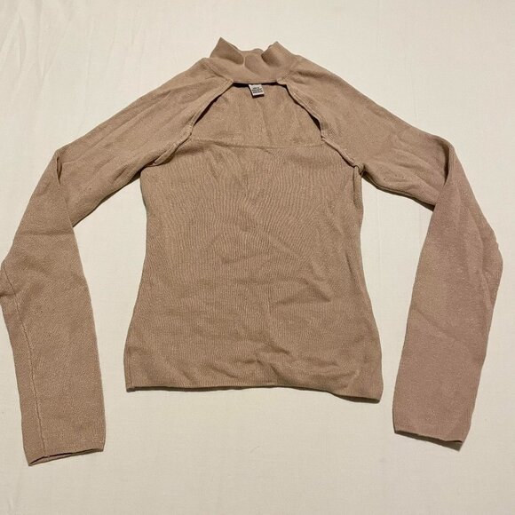 Love and Liberty Cutout Sweater Womens Size Medium Long Sleeve Top - Picture 1 of 16